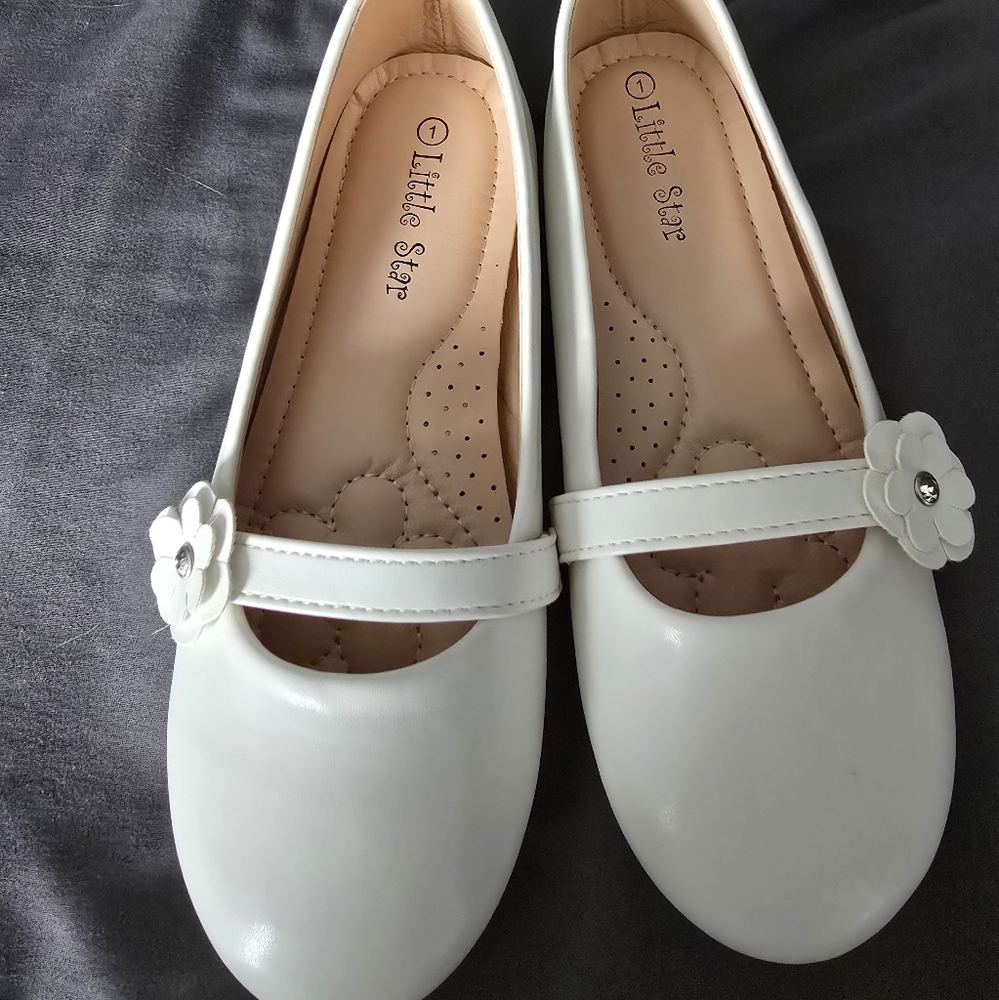 White Girls Dress Shoes